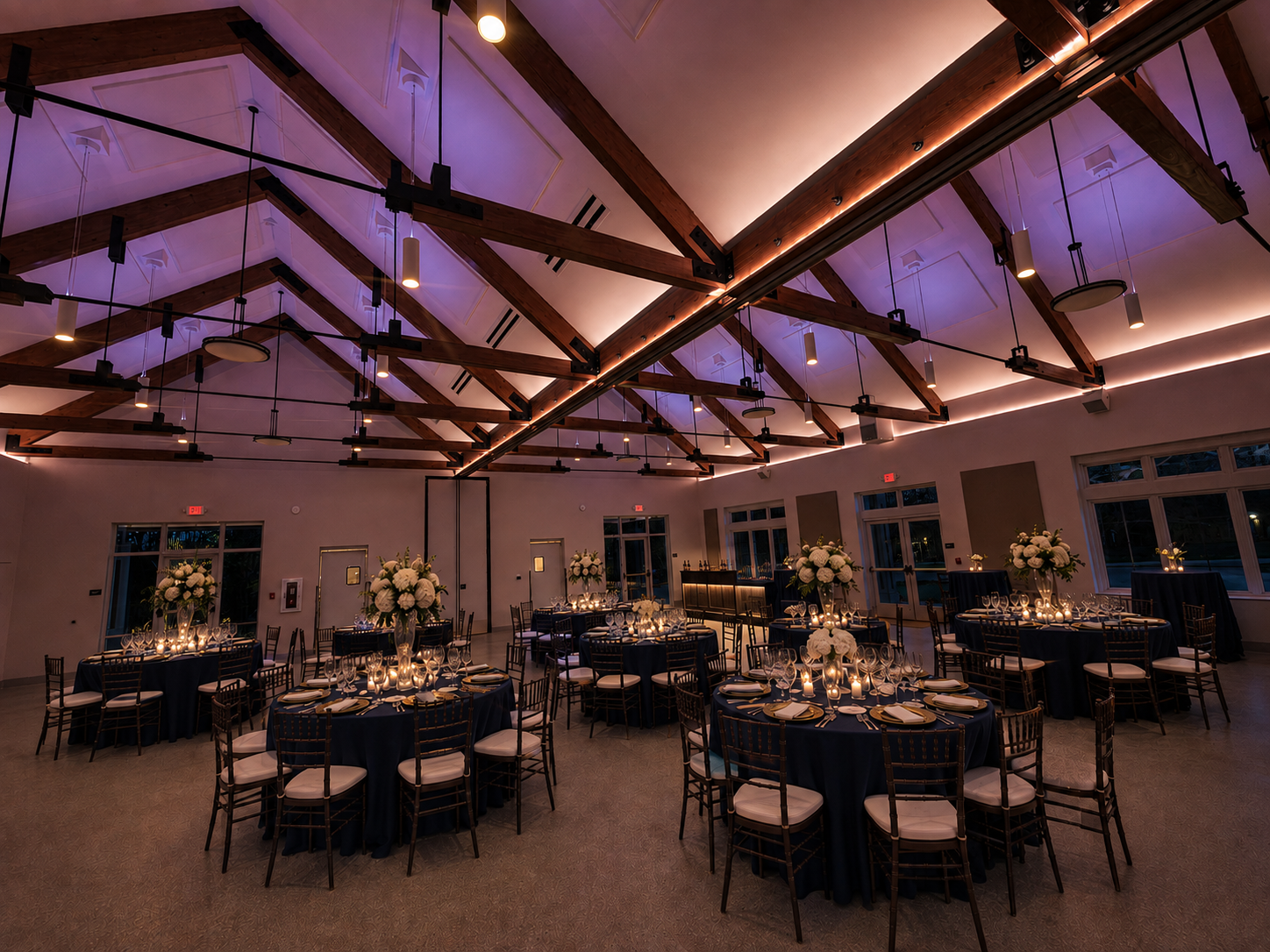 Wedding reception at the Williams Center